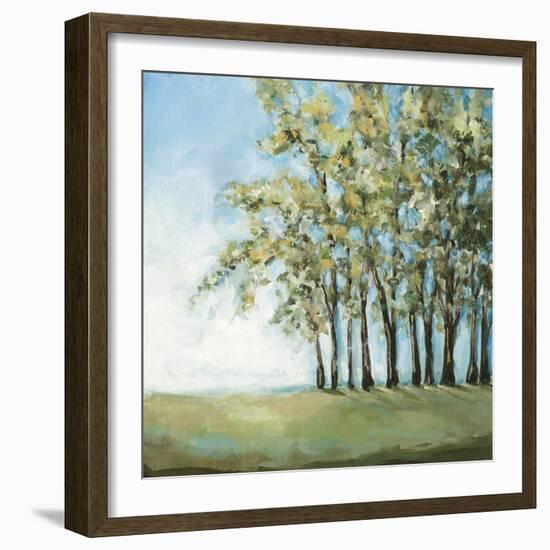 Tree in Summer-Christina Long-Framed Art Print
