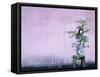 Tree in Vase and Pink Wall-Paul Souders-Framed Stretched Canvas