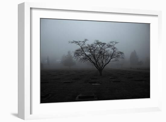 Tree in Winter-Sharon Wish-Framed Photographic Print