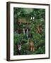 Tree Leopards-Betty Lou-Framed Giclee Print