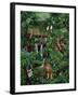 Tree Leopards-Betty Lou-Framed Giclee Print