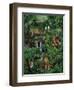 Tree Leopards-Betty Lou-Framed Giclee Print