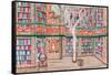 Tree Library, 2017-Charlotte Orr-Framed Stretched Canvas