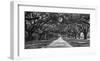 Tree lined plantation entrance, South Carolina-null-Framed Giclee Print