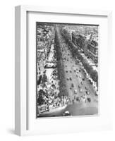 Tree Lined Street-null-Framed Photographic Print