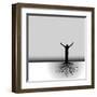 Tree Man Roots-mike301-Framed Art Print