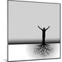 Tree Man Roots-mike301-Mounted Art Print