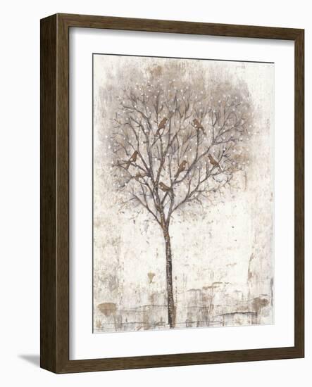 Tree of Birds II-Tim OToole-Framed Art Print