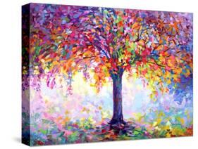 Tree of Happiness-Leon Devenice-Stretched Canvas