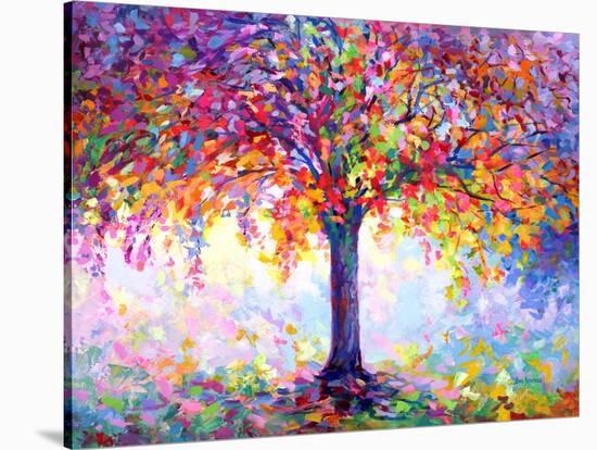 Tree of Happiness-Leon Devenice-Stretched Canvas