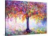 Tree of Happiness-Leon Devenice-Stretched Canvas