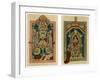 Tree of Jesse and Virgin and Child Enthroned, C1130-1140-null-Framed Giclee Print