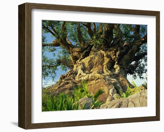 Tree of Life, Animal Kingdom, Disneyworld, Orlando, Florida, USA-Tomlinson Ruth-Framed Photographic Print