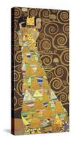 Tree of Life (Brown Variation) I-Gustav Klimt-Stretched Canvas