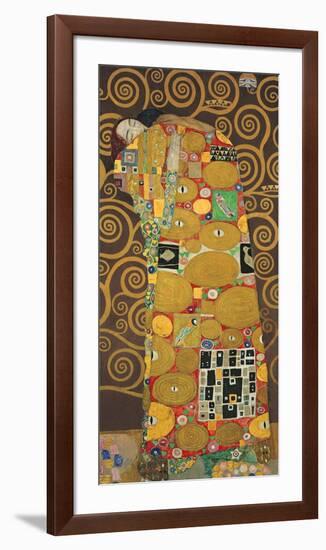 Tree of Life (Brown Variation) III-Gustav Klimt-Framed Art Print