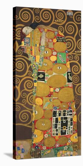 Tree of Life (Brown Variation) III-Gustav Klimt-Stretched Canvas