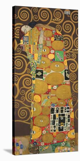 Tree of Life (Brown Variation) III-Gustav Klimt-Stretched Canvas