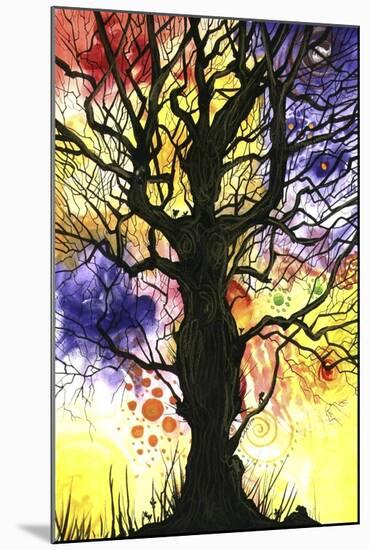 Tree of Life II-Cherie Roe Dirksen-Mounted Giclee Print