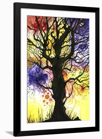 Tree of Life II-Cherie Roe Dirksen-Framed Giclee Print