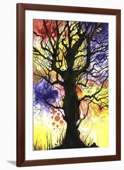 Tree of Life II-Cherie Roe Dirksen-Framed Giclee Print