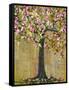 Tree of Life Lexicon Tree 4-Blenda Tyvoll-Framed Stretched Canvas