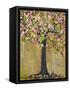Tree of Life Lexicon Tree 4-Blenda Tyvoll-Framed Stretched Canvas