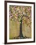 Tree of Life Lexicon Tree 4-Blenda Tyvoll-Framed Art Print