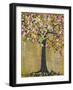 Tree of Life Lexicon Tree 4-Blenda Tyvoll-Framed Art Print