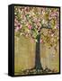 Tree of Life Lexicon Tree 4-Blenda Tyvoll-Framed Stretched Canvas