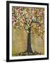 Tree of Life Lexicon Tree 4-Blenda Tyvoll-Framed Art Print