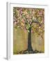 Tree of Life Lexicon Tree 4-Blenda Tyvoll-Framed Art Print