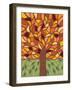 Tree of Life - Orange-Kerri Ambrosino-Framed Giclee Print