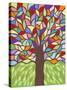 Tree of Life - Rainbow I-Kerri Ambrosino-Stretched Canvas