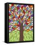 Tree of Life - Rainbow I-Kerri Ambrosino-Framed Stretched Canvas