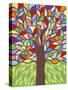 Tree of Life - Rainbow I-Kerri Ambrosino-Stretched Canvas