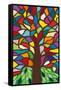 Tree of Life - Rainbow II-Kerri Ambrosino-Framed Stretched Canvas