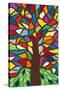 Tree of Life - Rainbow II-Kerri Ambrosino-Stretched Canvas