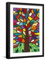 Tree of Life - Rainbow II-Kerri Ambrosino-Framed Giclee Print