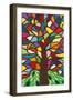 Tree of Life - Rainbow II-Kerri Ambrosino-Framed Premium Giclee Print