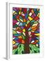 Tree of Life - Rainbow II-Kerri Ambrosino-Framed Giclee Print