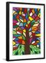 Tree of Life - Rainbow II-Kerri Ambrosino-Framed Giclee Print