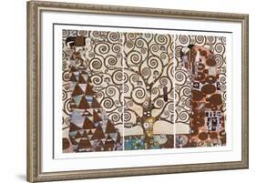 Tree of Life-Gustav Klimt-Framed Art Print