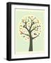 Tree of Life-Jazzberry Blue-Framed Art Print