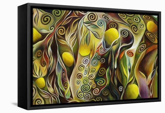 Tree Of Life-Hyunah Kim-Framed Stretched Canvas