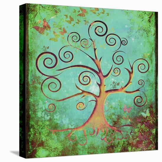 Tree of Life-Viviane Fedieu Daniel-Stretched Canvas