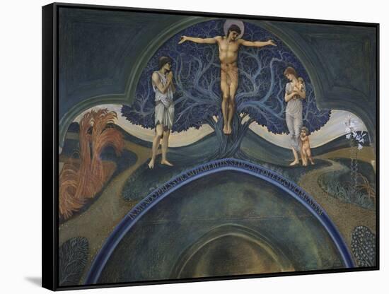 Tree of Life-Edward Burne-Jones-Framed Stretched Canvas