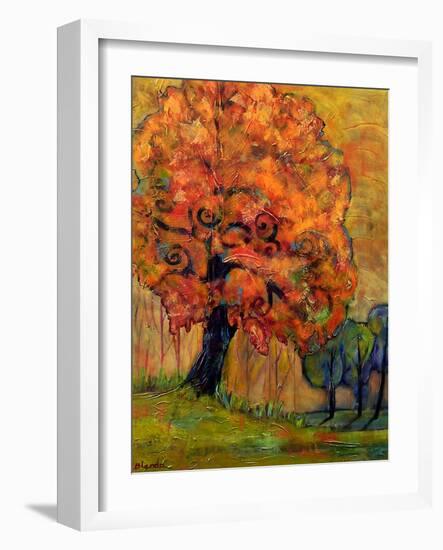 Tree of Wisdom-Blenda Tyvoll-Framed Art Print