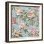 Tree Peony Powder Blue-Bill Jackson-Framed Giclee Print