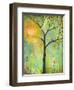 Tree Print Art Hello Sunshine-Blenda Tyvoll-Framed Art Print