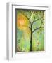 Tree Print Art Hello Sunshine-Blenda Tyvoll-Framed Art Print